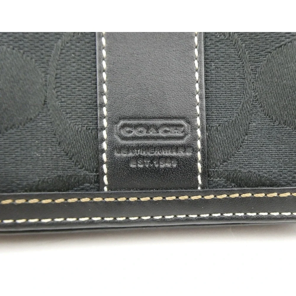 Coach signature black